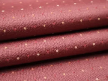 Möbelstoff Kariert Designer Polsterstoff Luxus Hochwertiger luxuriös Bezugsstoff Dekostoff für Sofa Eckbank Couch Stuhl Premium Modern Edel Soft Elegant gepunktet Weinrotlila