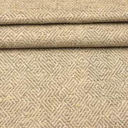 Möbelstoff Schwer Luxus Labyrinth Jacquard Bezugsstoff Polsterstoff Dekostoff