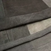 Möbelstoff Jeans 100% Baumwolle Bezugsstoff Polsterstoff Patchwork-Optik für Nähen Sofa Couch Sessel Eckbank Edel luxuriös luxus Naturfaser Baumwollstoff Stoff Jeansstoff