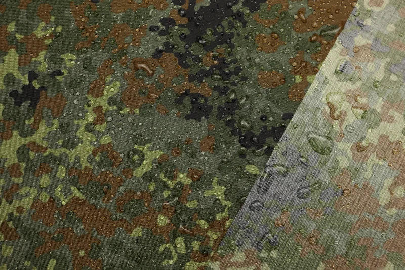Militärstoff Cordura Oxford Wasserdichter Stoff Nylon Camouflage Tarndruck Tarnmuster Tarnung Flecktarn Tarnstoff Outdoor Militär Segeltuch Armeestoff Angelzelt Bootsplane Allwetterstoff Wetterfest wasserundurchlässig Winddicht Wetterfest