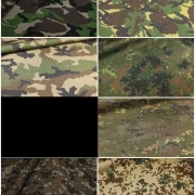 Militärstoff Cordura Oxford Wasserfest Camouflage Tarndruck Tarnmuster Tarnung Flecktarn Tarnstoff Tarnmuster Outdoor Militär Segeltuch Armeestoff Wetterfest Nato UNO Wassersäule 10.000 mm