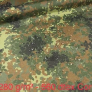 Militärstoff Cordura Oxford Wasserfest Camouflage Tarndruck Tarnmuster Tarnung Flecktarn Tarnstoff Tarnmuster Outdoor Militär Segeltuch Armeestoff Wetterfest Nato UNO Wassersäule 10.000 mm